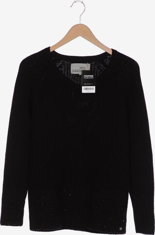 CECIL Sweater & Cardigan in S in Black: front
