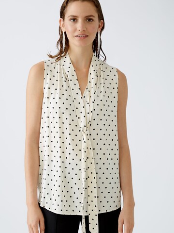 OUI Blouse in Wit: voorkant