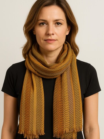 COLLEZIONE ALESSANDRO Scarf 'Lenni' in Red