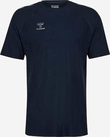 Hummel T-Shirt 'Cima 2.0' in Blau: Vorderseite