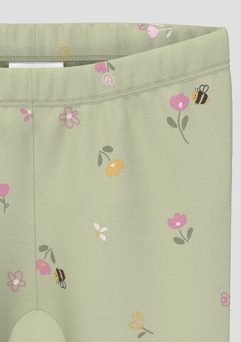 Coupe slim Leggings s.Oliver en vert