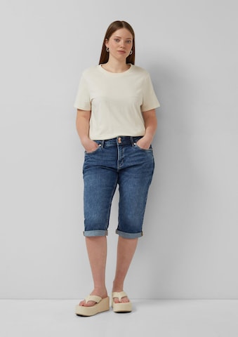 QS Slimfit Jeans in Blauw