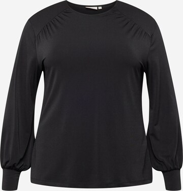 ONLY Carmakoma Shirt 'Sanne' in Black: front