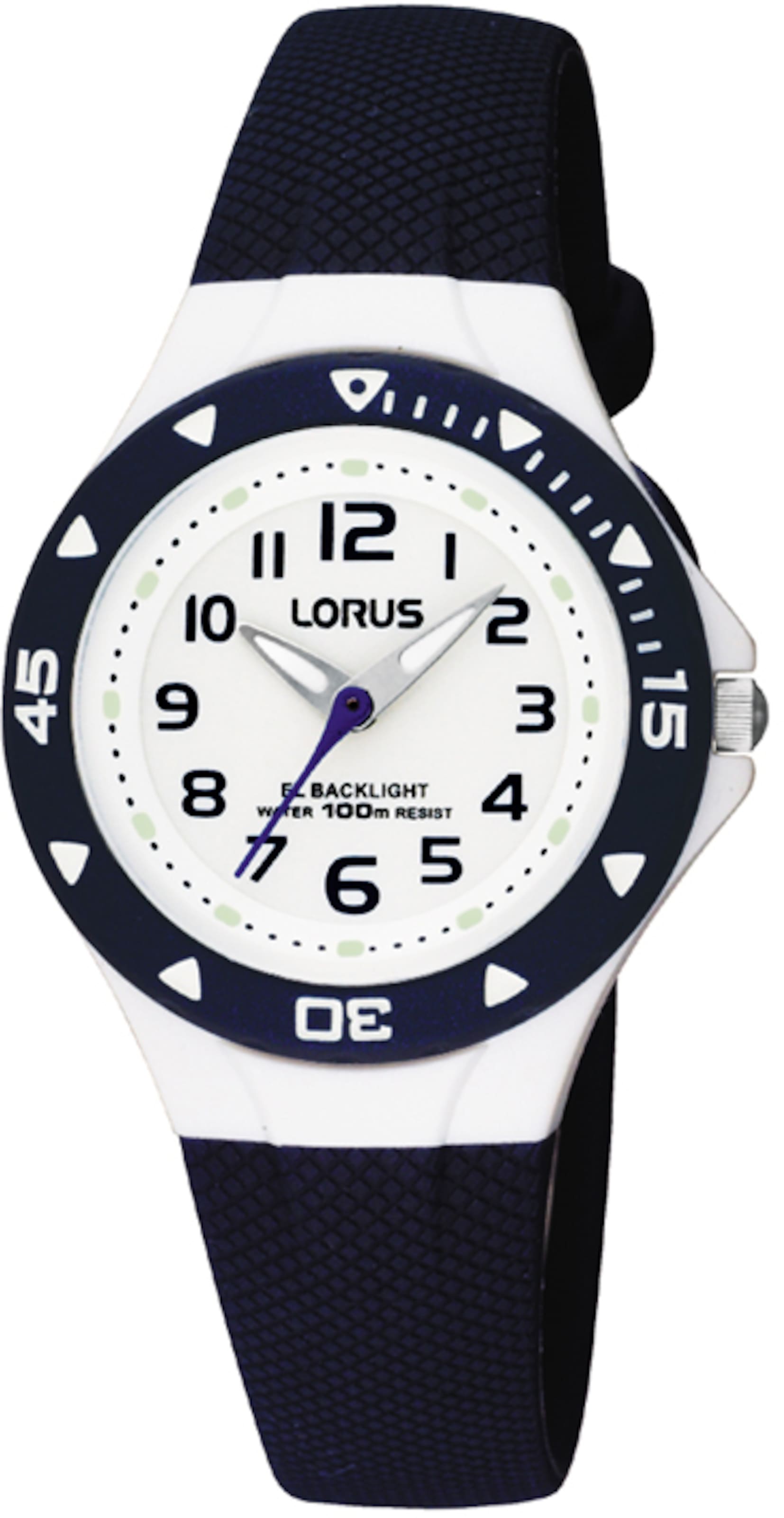 LORUS Uhr in Blau: Vorderseite
