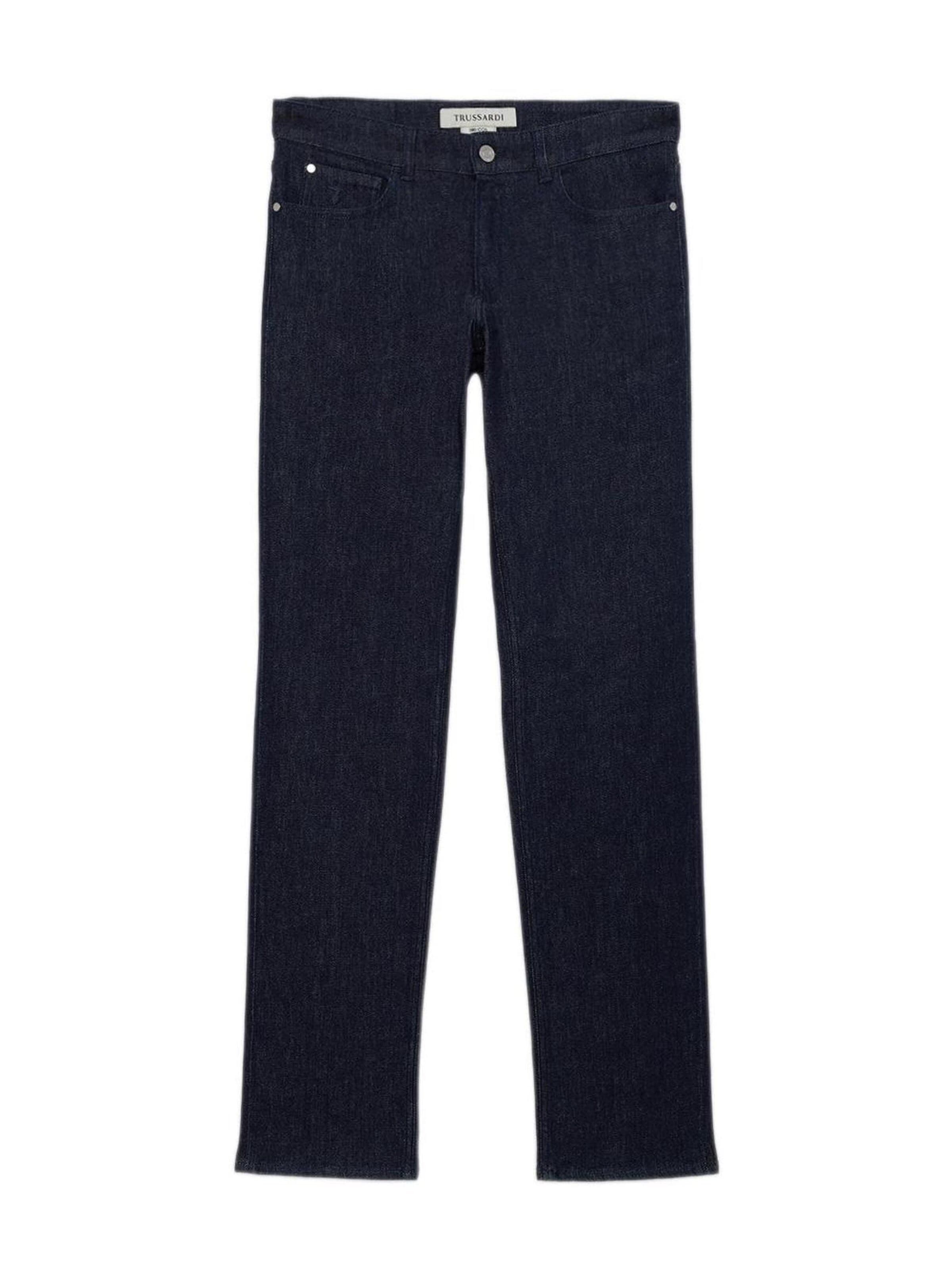 Trussardi - regular Vaquero en azul: frente