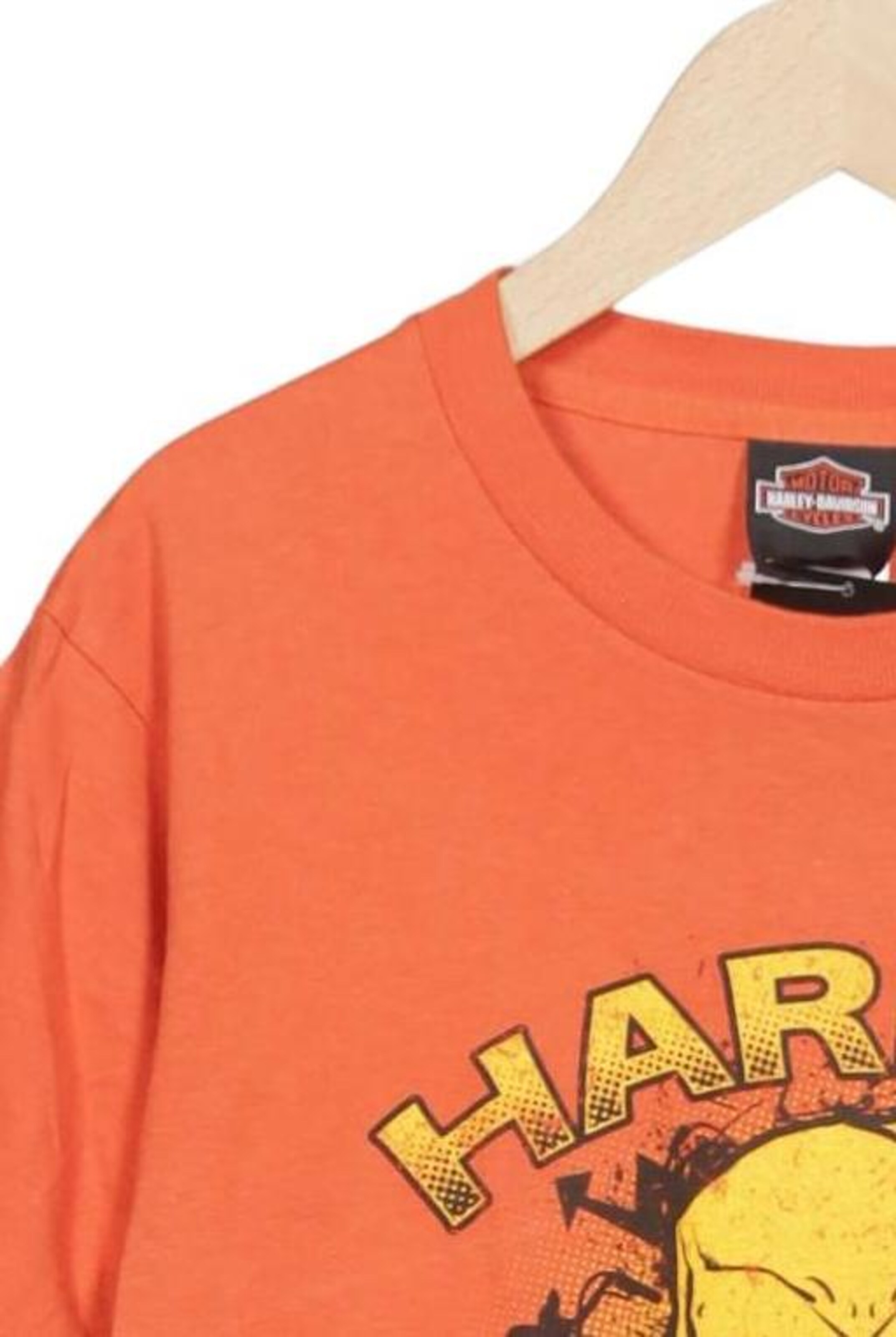 Harley Davidson T-Shirt M in Orange