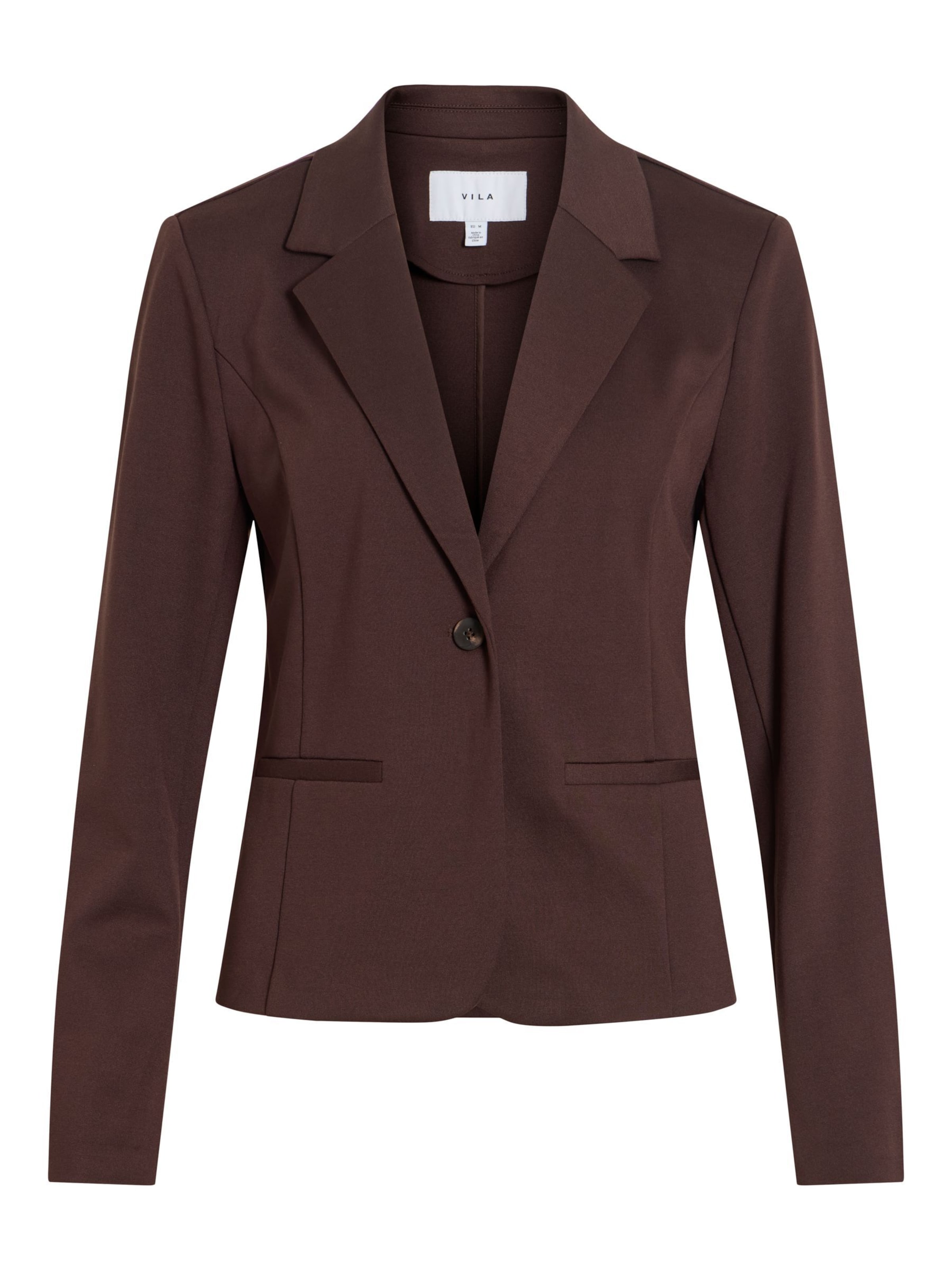 VILA Blazer 'VIKAMMI' en 36 en brun foncé, Vue avec produit