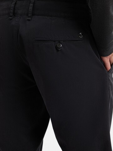 Alberto Regular Chino ' Lou ' in Zwart