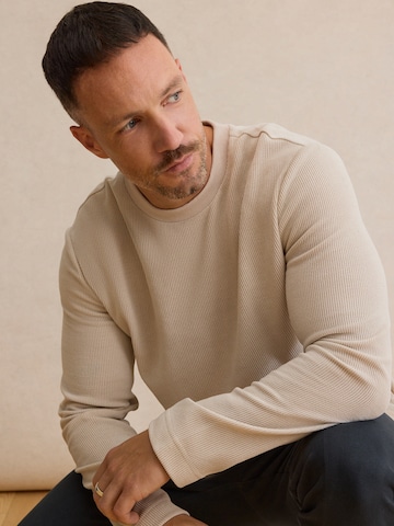 bēšs DAN FOX APPAREL T-Krekls 'Damian'