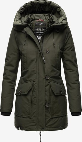 NAVAHOO Winterparka 'Freeze Stoorm' in Groen