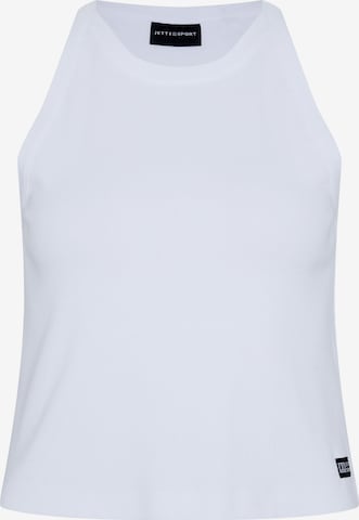 Jette Sport Top in White: front