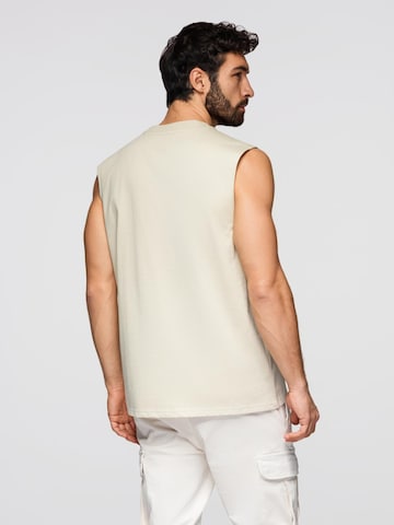 Ombre Тениска в сиво