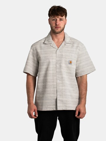 Carhartt WIP Regular Fit Hemd in Beige: Vorderseite