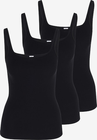 SPEIDEL Undershirt 'bio.cotton' in Black: front