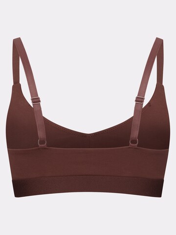 Erlich Textil Bustier BH in Braun