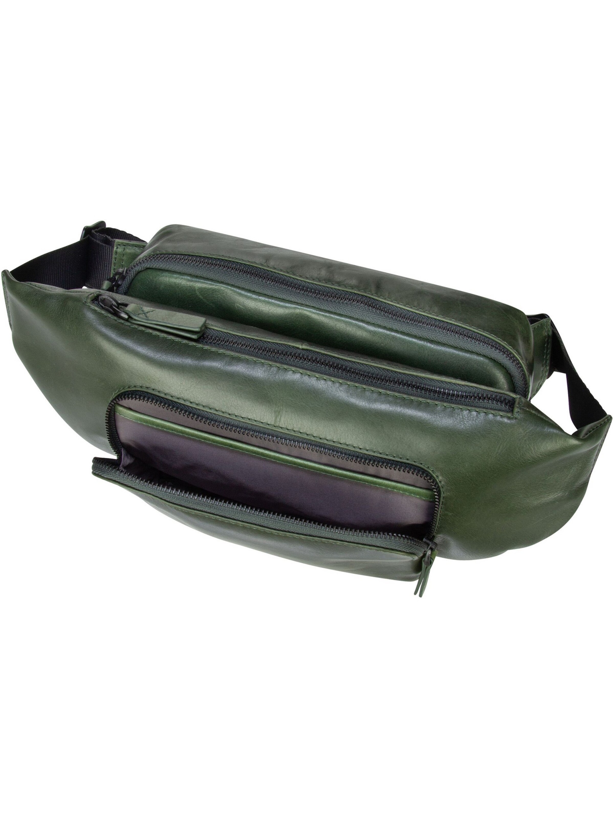 LEONHARD HEYDEN Fanny Pack 'Porto' in Green