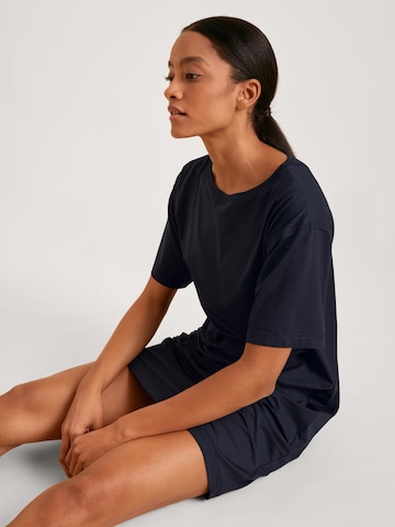 CALIDA Nachthemd 'DEEPSLEEPWEAR Balancing' in Zwart