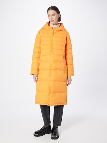 Derbe Winter Coat 'Bigholm' in Orange: front