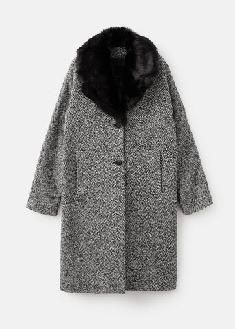 MANGO Between-Seasons Coat 'Helmut2' in Black