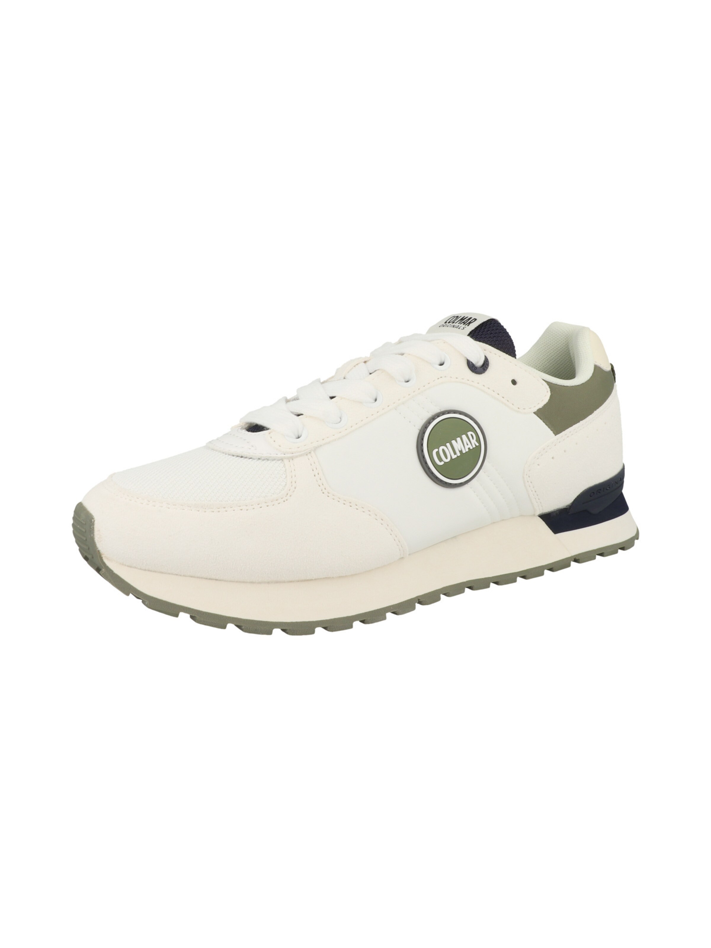Sneaker bassa 'Travis Authentic' di Colmar in bianco: frontale