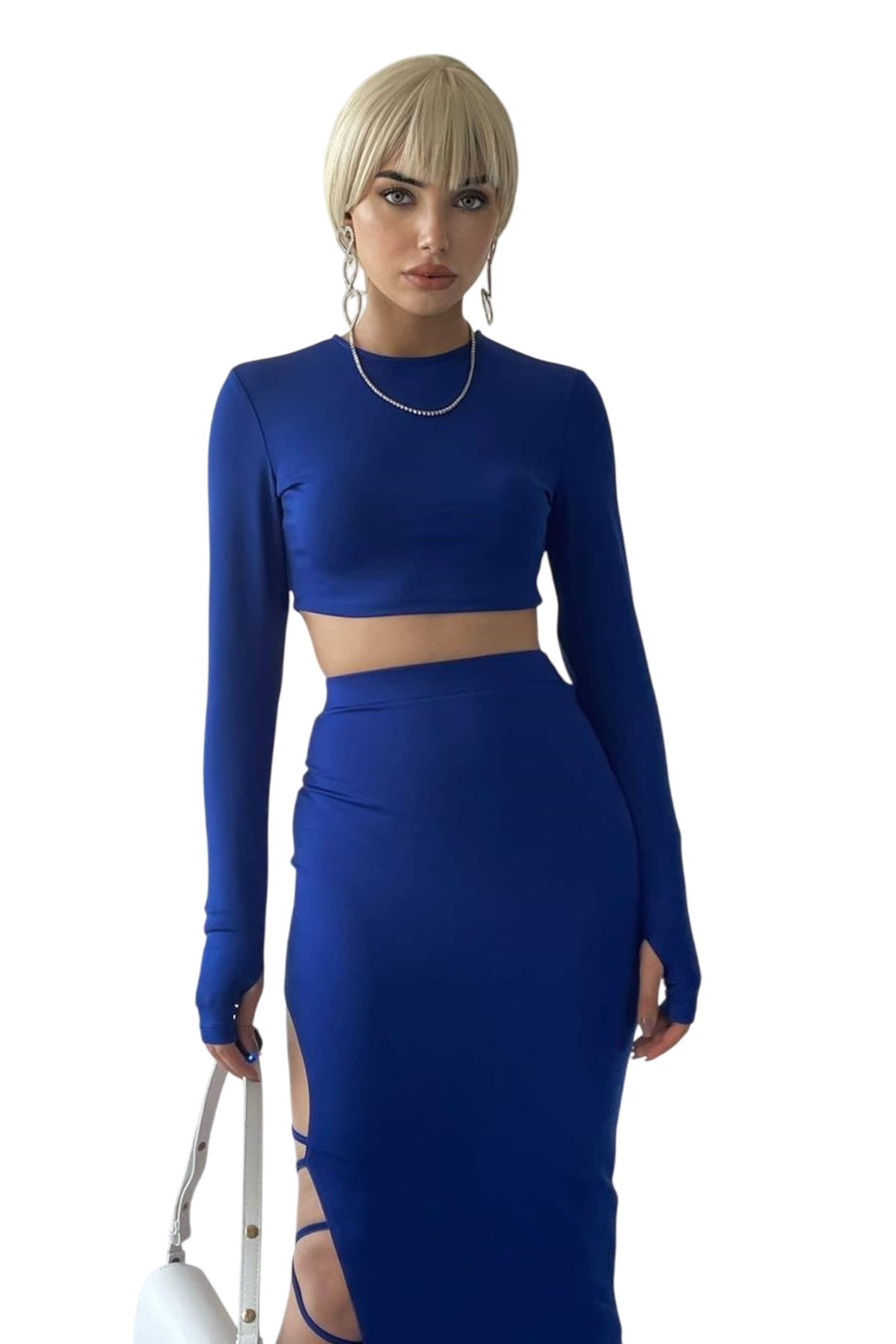 WOMAN VISION Suit in Blue