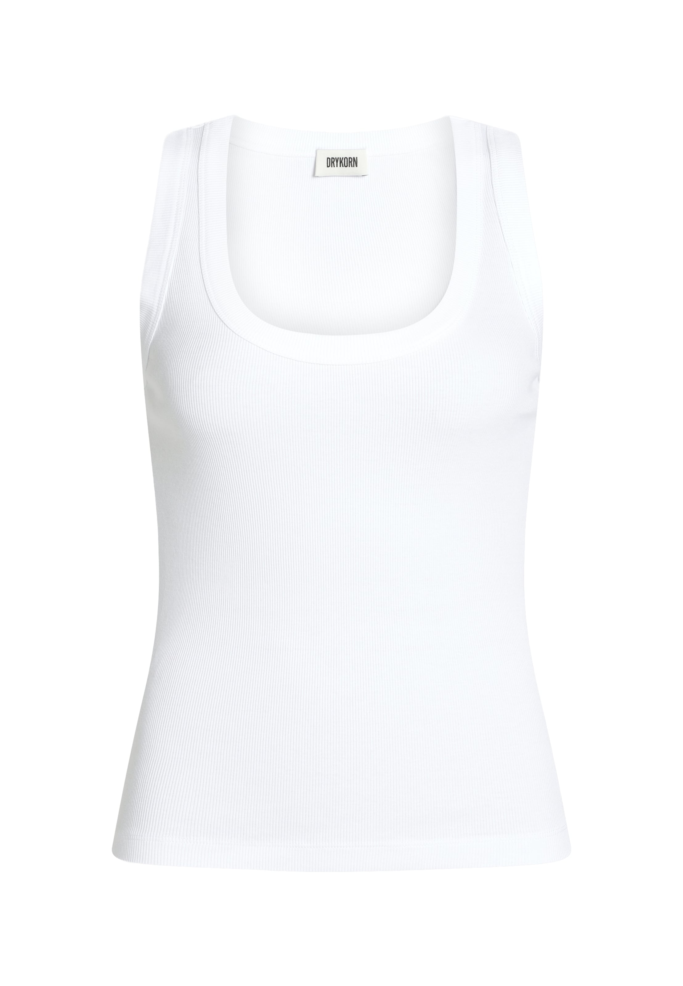 Top 'TAVIRA' di DRYKORN in bianco: frontale