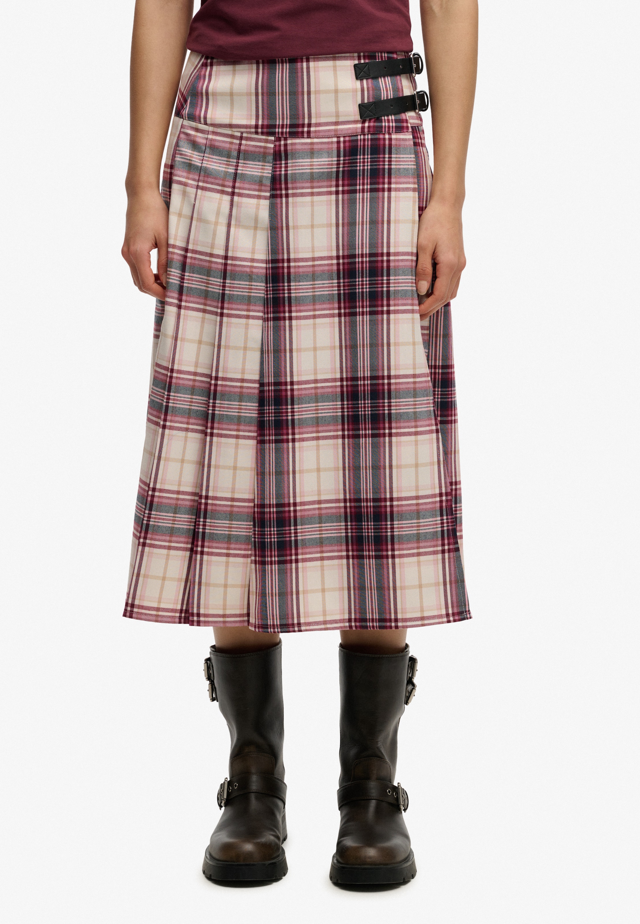 Jupe Superdry & Co en beige : devant