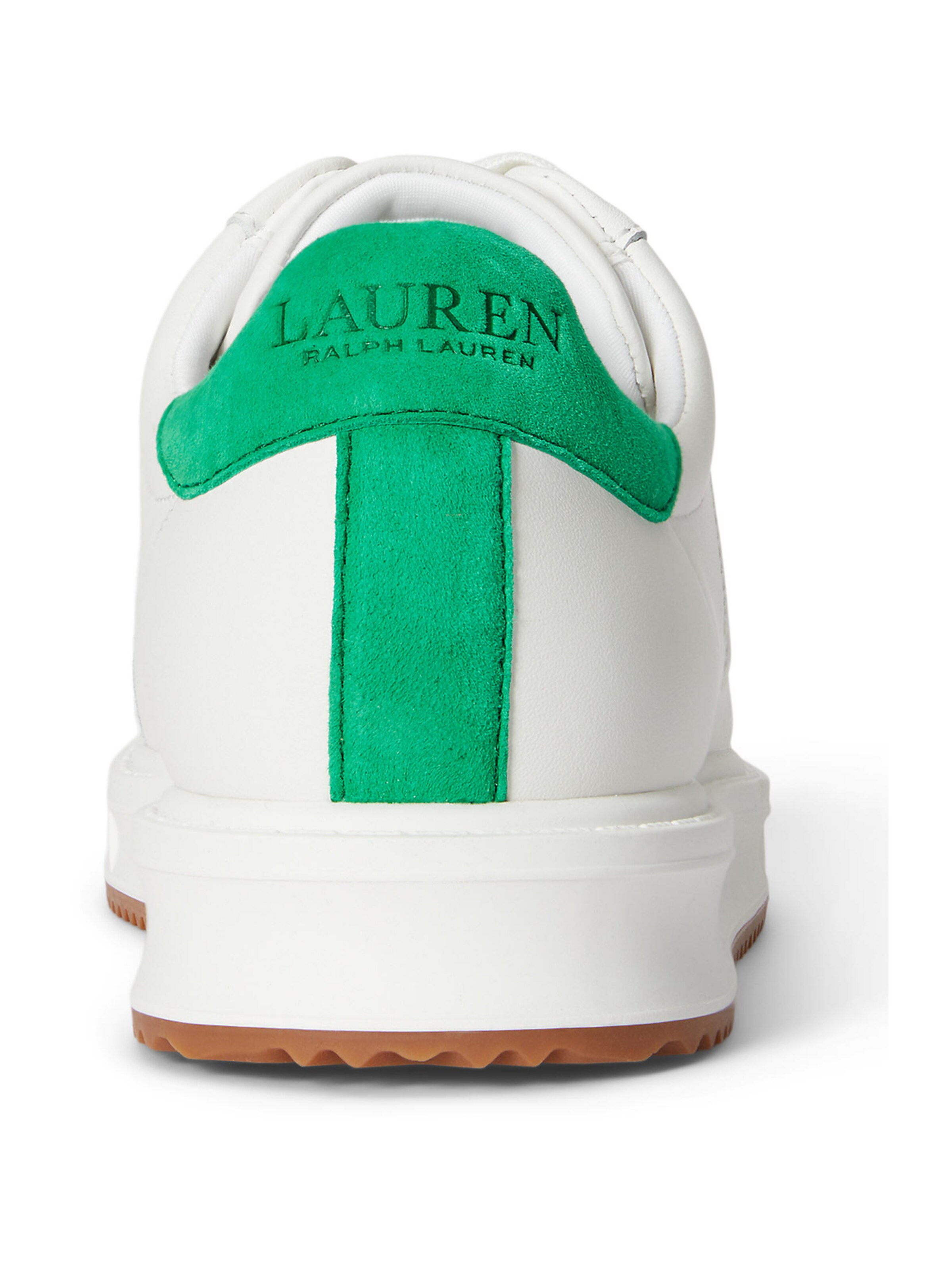 Lauren Ralph Lauren Låg sneaker 'AINSLEY' i vit