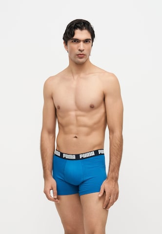 PUMA Boxerky 'EVERYDAY' - Modrá: predná strana