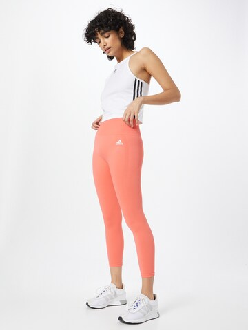 ADIDAS SPORTSWEAR Skinny Sportsbukse i rosa