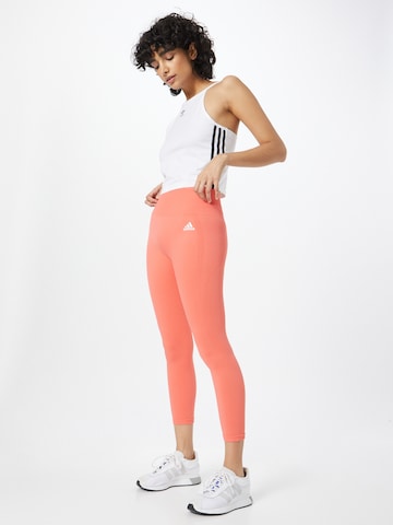 ADIDAS SPORTSWEAR Skinny Sporthose in Pink