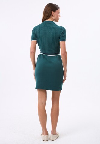 Robes en maille Felix Hardy en vert