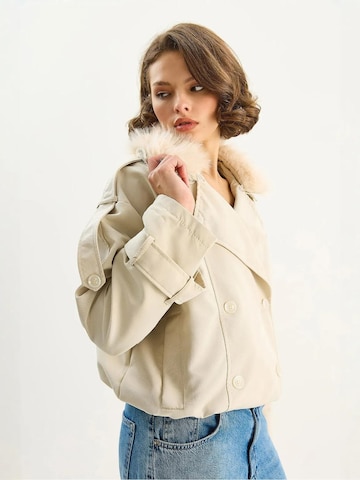 Bianco Lucci Tussenmantel in Beige