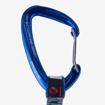 MAMMUT Outdoor Equipment 'Crag Wire' in Blue
