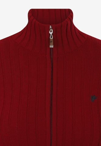 DENIM CULTURE Knit Cardigan 'Yuliana' in Red