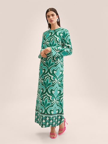 Robe MANGO en vert : devant