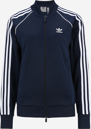 ADIDAS ORIGINALS Sweat jacket 'Adicolor Classics Sst' in Indigo / White, Item view