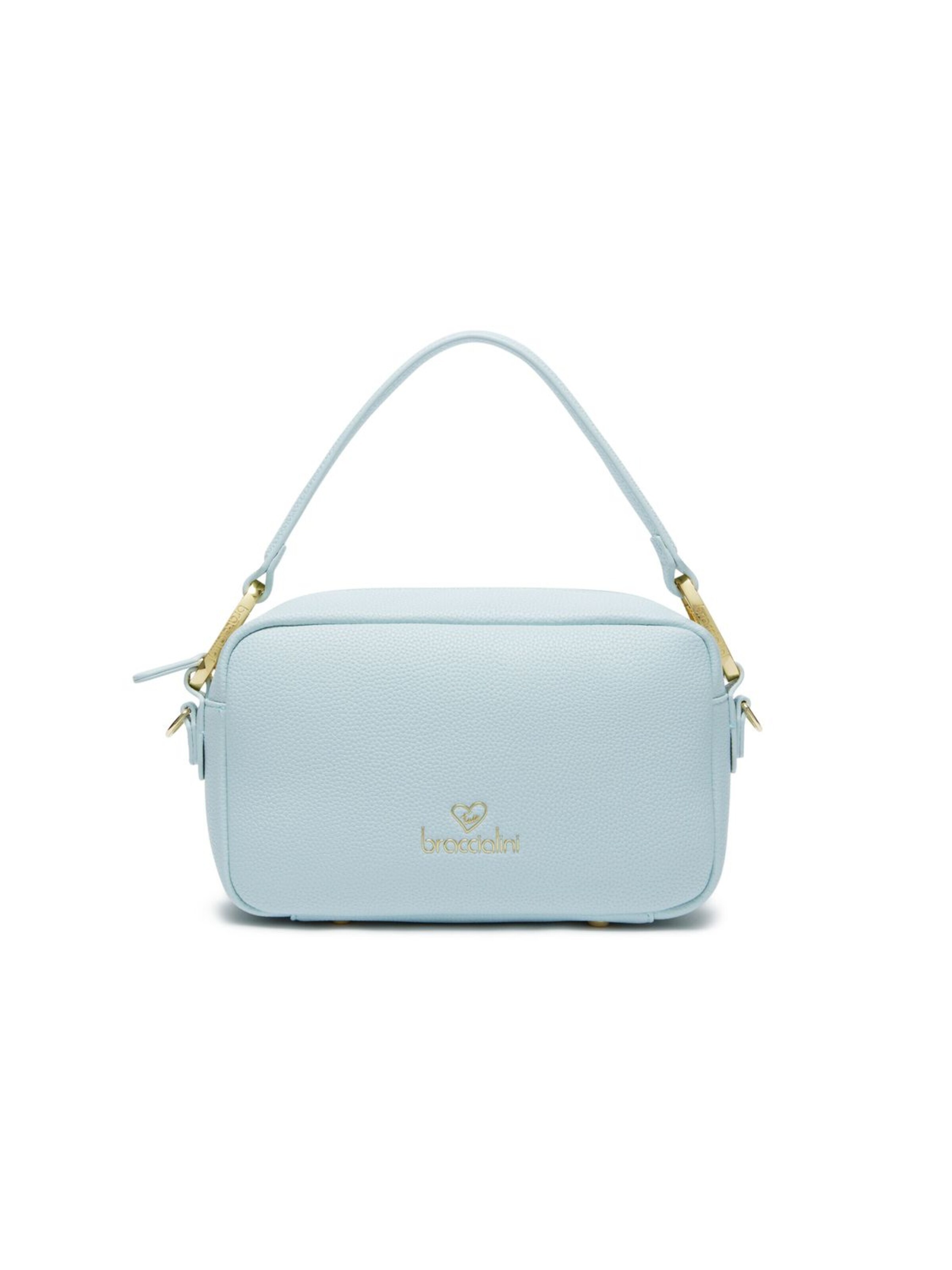 Borsa a tracolla 'Jinny' di Braccialini in blu: frontale