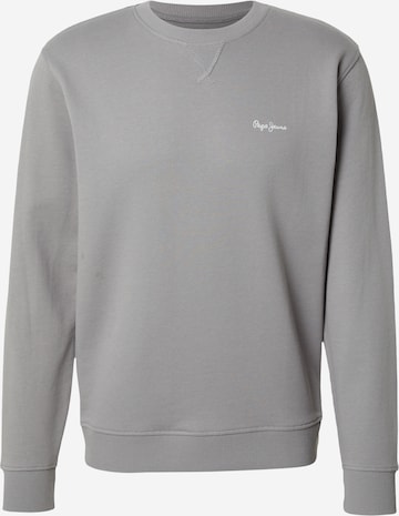 Pepe Jeans Sweatshirt 'SUMMER' i grå: framsida