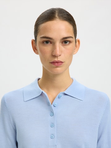 SELECTED Свитер 'SLFTHEA' в Синий