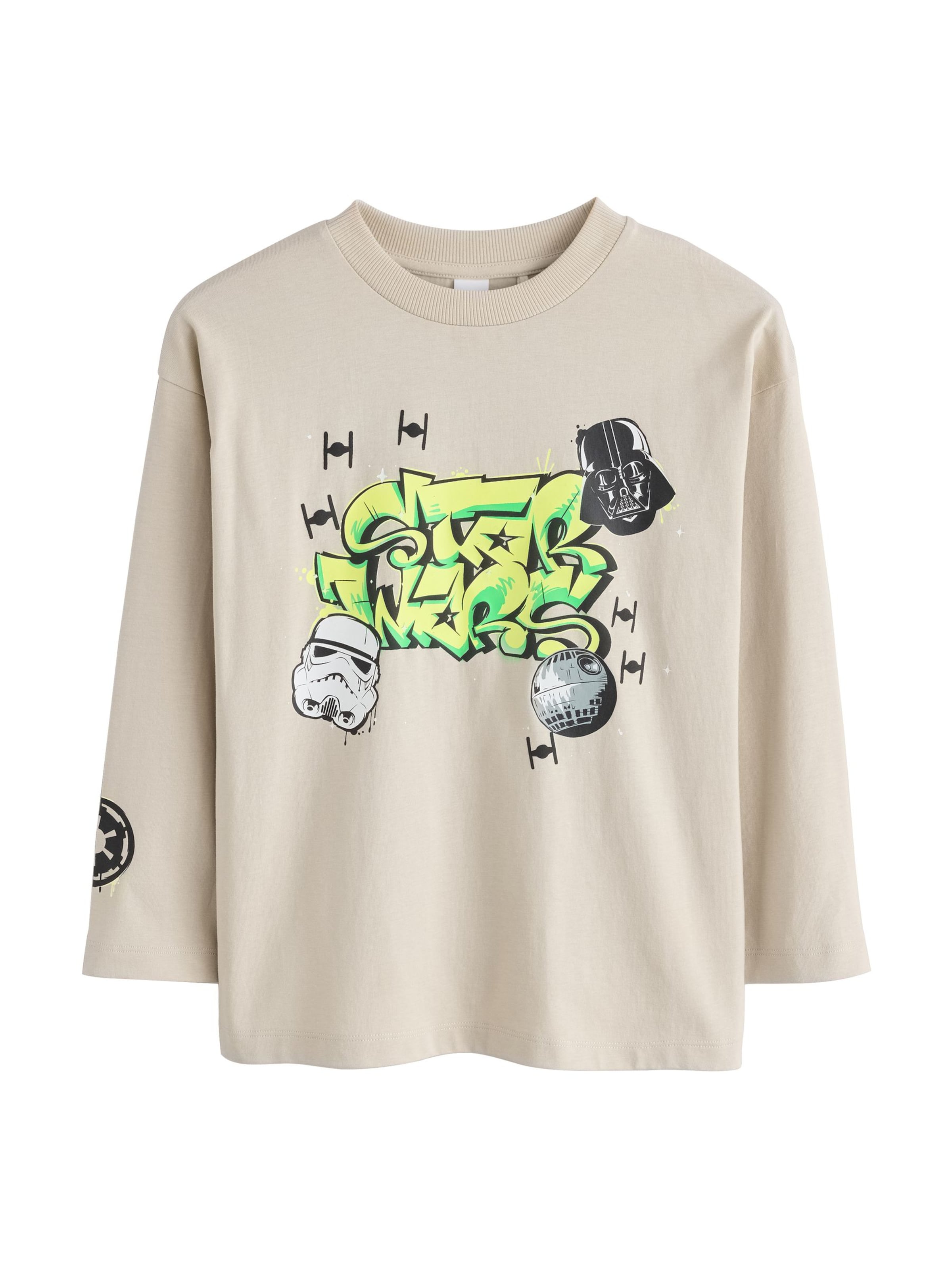 Next - Camiseta 'Star Wars' en gris: frente