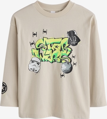 T-Shirt 'Star Wars' Next en gris : devant