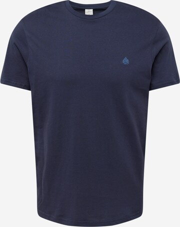 T-Shirt Springfield en bleu : devant