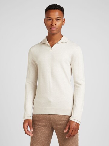 Pull-over Lindbergh en blanc : devant