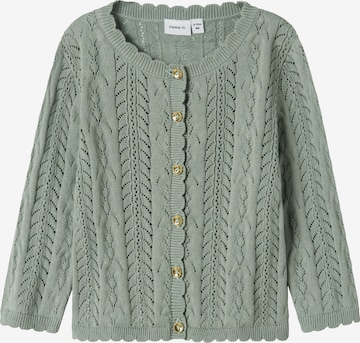 NAME ITKardigan 'NBFJOLLIE' - zelena boja: prednji dio