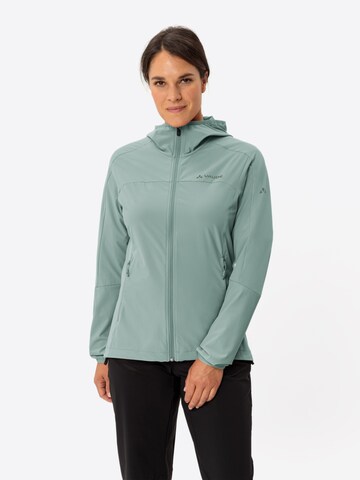 VAUDE Sports jacket 'Moab' in Green: front