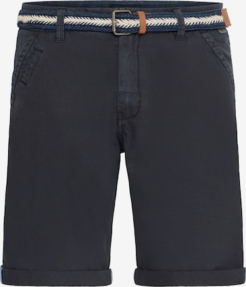 Pantalon chino 'Mews' INDICODE JEANS en noir : devant