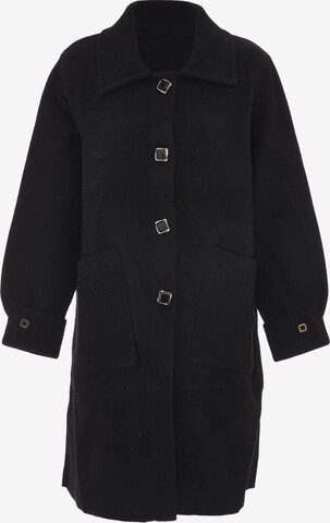 CHANI Between-Seasons Coat in Black: front