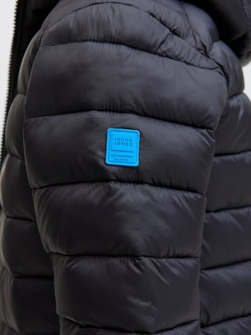 Jack & Jones Junior Winterjas in Zwart