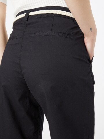 TOM TAILOR Regular Chino Pants in Black